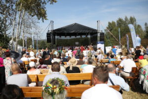 08.09.2024. Skansen w Tokarni. Świętokrzyskie Dożynki Wojewódzkie. / Fot. Wiktor Taszłow - Radio Kielce