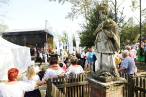 08.09.2024. Skansen w Tokarni. Świętokrzyskie Dożynki Wojewódzkie. / Fot. Wiktor Taszłow - Radio Kielce