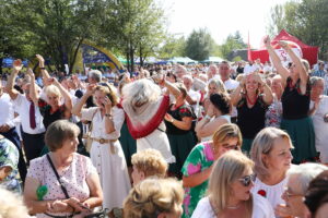 08.09.2024. Skansen w Tokarni. Świętokrzyskie Dożynki Wojewódzkie. / Fot. Wiktor Taszłow - Radio Kielce