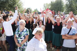 08.09.2024. Skansen w Tokarni. Świętokrzyskie Dożynki Wojewódzkie. / Fot. Wiktor Taszłow - Radio Kielce