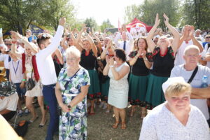 08.09.2024. Skansen w Tokarni. Świętokrzyskie Dożynki Wojewódzkie. / Fot. Wiktor Taszłow - Radio Kielce