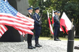 11.09.2024. Kielce. Uroczystości upamiętniające 23. rocznicę ataku na World Trade Centre w Nowym Jorku / Fot. Wiktor Taszłow - Radio Kielce