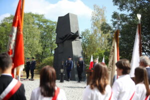 11.09.2024. Kielce. Uroczystości upamiętniające 23. rocznicę ataku na World Trade Centre w Nowym Jorku / Fot. Wiktor Taszłow - Radio Kielce