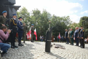 11.09.2024. Kielce. Uroczystości upamiętniające 23. rocznicę ataku na World Trade Centre w Nowym Jorku / Fot. Wiktor Taszłow - Radio Kielce