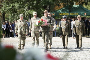 11.09.2024. Kielce. Uroczystości upamiętniające 23. rocznicę ataku na World Trade Centre w Nowym Jorku / Fot. Wiktor Taszłow - Radio Kielce