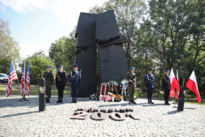 11.09.2024. Kielce. Uroczystości upamiętniające 23. rocznicę ataku na World Trade Centre w Nowym Jorku / Fot. Wiktor Taszłow - Radio Kielce