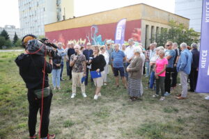 11.09.2024. Kielce. Ul. Targowa. Program Interwencja / Fot. Wiktor Taszłow - Radio Kielce