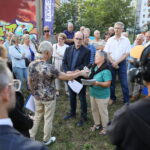 11.09.2024. Kielce. Ul. Targowa. Program Interwencja / Fot. Wiktor Taszłow - Radio Kielce