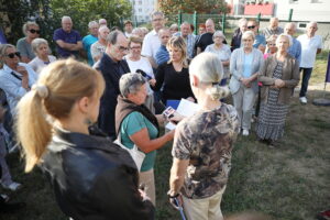 11.09.2024. Kielce. Ul. Targowa. Program Interwencja / Fot. Wiktor Taszłow - Radio Kielce