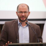 13.09.2024. Kielce. Wręczenie grantów w programie aktywizacji młodzieży. Na zdjęciu Michał Braun - dyrektor Narodowego Instytutu Wolności. / Fot. Wiktor Taszłow - Radio Kielce