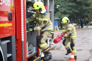 14.09.2024. Piekoszów. Ćwiczenia OSP / Fot. Wiktor Taszłow - Radio Kielce