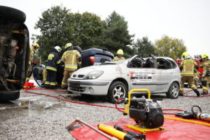 14.09.2024. Piekoszów. Ćwiczenia OSP / Fot. Wiktor Taszłow - Radio Kielce