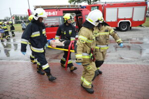 14.09.2024. Piekoszów. Ćwiczenia OSP / Fot. Wiktor Taszłow - Radio Kielce