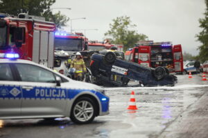 14.09.2024. Piekoszów. Ćwiczenia OSP / Fot. Wiktor Taszłow - Radio Kielce