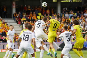 15.09.2024. Kielce. Mecz 8. kolejki piłkarskiej Ekstraklasy: Korona Kielce - Zagłębie Lublin / Fot. Wiktor Taszłow - Radio Kielce