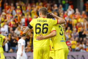 15.09.2024. Kielce. Mecz 8. kolejki piłkarskiej Ekstraklasy: Korona Kielce - Zagłębie Lublin / Fot. Wiktor Taszłow - Radio Kielce