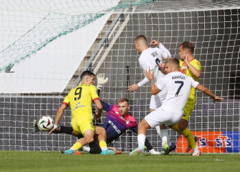 15.09.2024. Kielce. Mecz 8. kolejki piłkarskiej Ekstraklasy: Korona Kielce - Zagłębie Lublin / Fot. Wiktor Taszłow - Radio Kielce