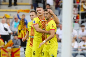 15.09.2024. Kielce. Mecz 8. kolejki piłkarskiej Ekstraklasy: Korona Kielce - Zagłębie Lublin / Fot. Wiktor Taszłow - Radio Kielce