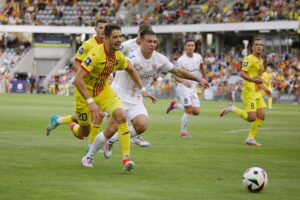 15.09.2024. Kielce. Mecz 8. kolejki piłkarskiej Ekstraklasy: Korona Kielce - Zagłębie Lublin / Fot. Wiktor Taszłow - Radio Kielce