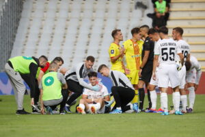 15.09.2024. Kielce. Mecz 8. kolejki piłkarskiej Ekstraklasy: Korona Kielce - Zagłębie Lublin / Fot. Wiktor Taszłow - Radio Kielce