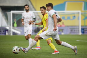 15.09.2024. Kielce. Mecz 8. kolejki piłkarskiej Ekstraklasy: Korona Kielce - Zagłębie Lublin / Fot. Wiktor Taszłow - Radio Kielce