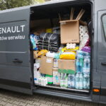 19.09.2024. Kielce. Transport darów zebranych dla mieszkańców Głuchołaz w województwie opolskim w ramach akcji Radia Kielce „Pomóżmy powodzianom!” / Fot. Wiktor Taszłow – Radio Kielce