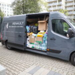 19.09.2024. Kielce. Transport darów zebranych dla mieszkańców Głuchołaz w województwie opolskim w ramach akcji Radia Kielce „Pomóżmy powodzianom!” / Fot. Wiktor Taszłow – Radio Kielce
