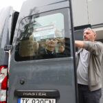 19.09.2024. Kielce. Transport darów zebranych dla mieszkańców Głuchołaz w województwie opolskim w ramach akcji Radia Kielce „Pomóżmy powodzianom!” / Fot. Wiktor Taszłow – Radio Kielce