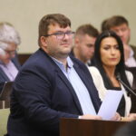 19.09.2024 Kielce. Sesja rady miasta. Na zdjęciu: Piotr Rogula / Fot. Wiktor Taszłow - Radio Kielce