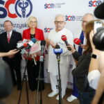 19.09.2024. Kielce. ŚCO. Konferencja dot. nowych zabiegów wykonywanych w Klinice Otolaryngologii, Chirurgii Głowy i Szyi / Fot. Wiktor Taszłow - Radio Kielce
