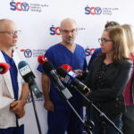 19.09.2024. Kielce. ŚCO. Konferencja dot. nowych zabiegów wykonywanych w Klinice Otolaryngologii, Chirurgii Głowy i Szyi / Fot. Wiktor Taszłow - Radio Kielce