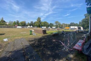 Stadion Ruchu w Skarżysku-Kamiennej po imprezie / Fot. Maciej Wąs - Protor Skarżysko