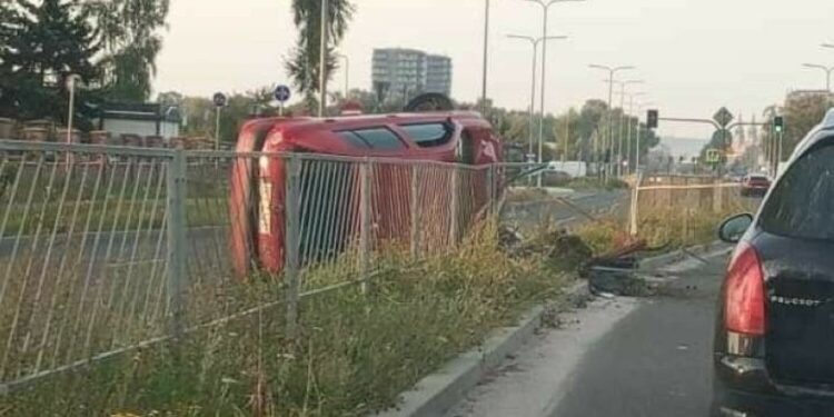 Groźne zdarzenie na Zagnańskiej w Kielcach