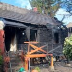06.09.2024. Skarżysko-Kamienna. Pożar domu / Fot. st. kpt. Wojciech Kunys