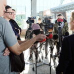 17.09.2024. Kielce. Dworzec Autobusowy. Konferencja prasowa / Fot. Jarosław Kubalski - Radio Kielce