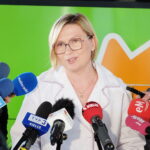 17.09.2024. Kielce. Dworzec Autobusowy. Konferencja prasowa. Na zdjęciu: Barbara Damian - dyrektor ZTM / Fot. Jarosław Kubalski - Radio Kielce