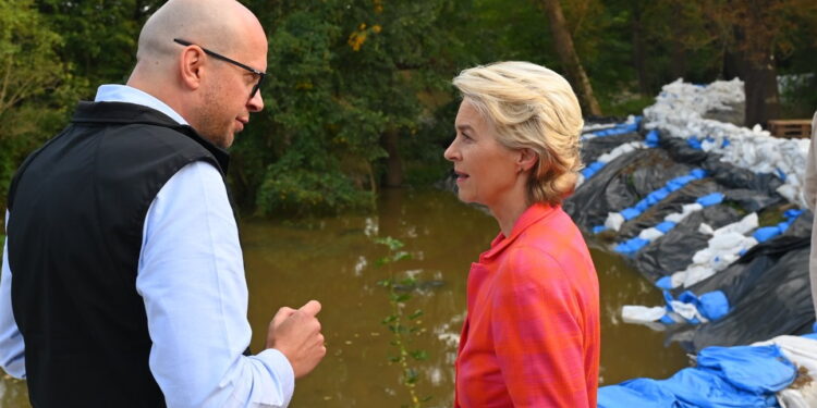 Na zdjęciu: Ursula von der Leyen - przewodnicząca Komisji Europejskiej. / Źródło: Ursula von der Leyen - portal X