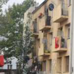 16.09.2024. Kielce. Pożar w bloku przy ul. Grunwaldzkiej / Fot. Aleksandra Kwaśniewska - Radio Kielce