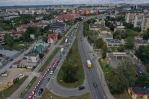 10.09.2024. Kielce. Korki na ulicach miasta / Fot. Jarosław Kubalski - Radio Kielce