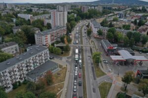 10.09.2024. Kielce. Korki na ulicach miasta / Fot. Jarosław Kubalski - Radio Kielce