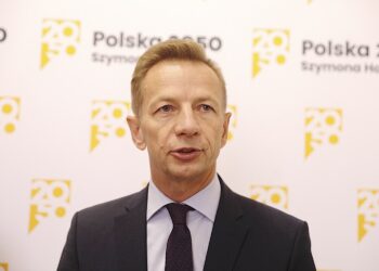 16.09.2024. Kielce. Konferencja prasowa. Na zdjęciu: poseł Rafał Kasprzyk / Fot. Jarosław Kubalski - Radio Kielce