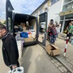 19.09.2024. Głuchołazy. Wyładunek darów dla powodzian dostarczonych przez Radio Kielce. / Fot. Jarosław Kubalski - Radio Kielce