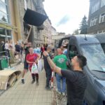 19.09.2024. Głuchołazy. Wyładunek darów dla powodzian dostarczonych przez Radio Kielce. / Fot. Jarosław Kubalski - Radio Kielce