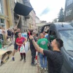 19.09.2024. Głuchołazy. Wyładunek darów dla powodzian dostarczonych przez Radio Kielce. / Fot. Jarosław Kubalski - Radio Kielce