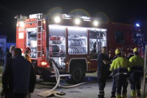 24.09.2024. Kielce. Pożar lakierni. / Fot. Jarosław Kubalski - Radio Kielce