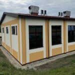 Nowa hala przy Dwujęzycznej Szkole Podstawowej im. Jana Pawła II w Bolminie / źródło: Urząd Gminy i Miasta Chęciny