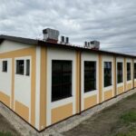 Nowa hala przy Dwujęzycznej Szkole Podstawowej im. Jana Pawła II w Bolminie / źródło: Urząd Gminy i Miasta Chęciny