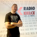 Michał „Mord” Bednarski, członek Klubu Historycznego HIRD odpowiedzialny za szkolenie wojów, dowódca zbrojnego ramienia tejże grupy / Fot. Dorota Klusek – Radio Kielce