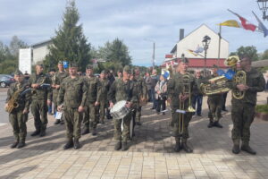 28.09.2024. Skarżysko-Kamienna. XXIX Pielgrzymka Przemysłu Zbrojeniowego i Lotniczego. / Fot. Anna Głąb - Radio Kielce