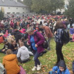28.09.2024. Święty Krzyż. XXV Świętokrzyski Rajd Pielgrzymkowy. / Fot. Anna Głąb - Radio Kielce